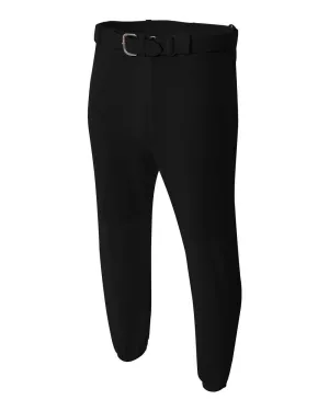 A4 NB6195 Youth Double Play Baseball Pant - Black