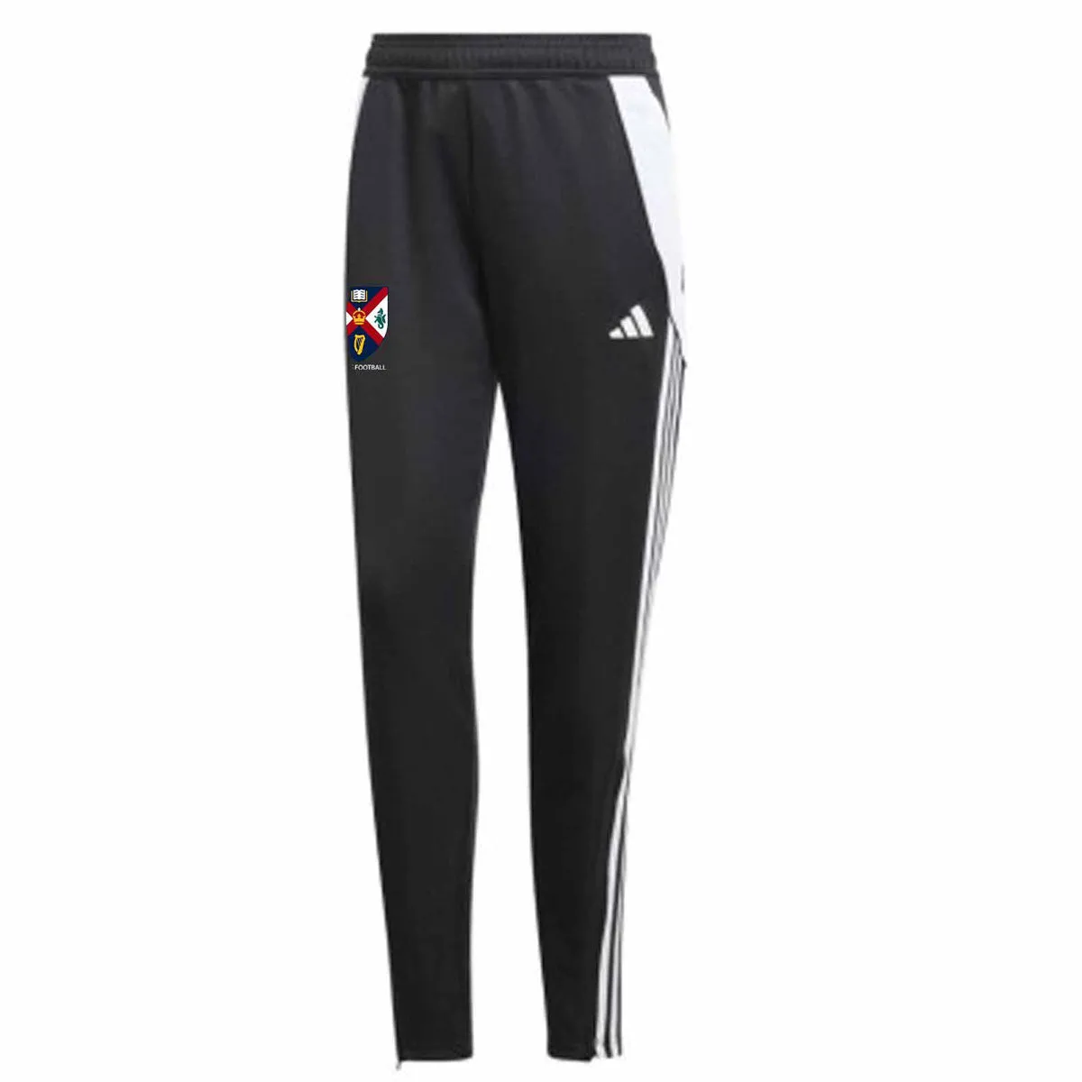 adidas Club Queens Ladies Football Tiro 24 Training Pants - Womens - Black/White