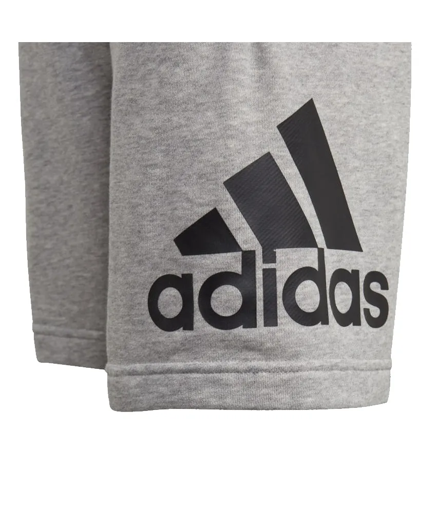 ADIDAS KIDS JB BADGE OF SPORT SHORTS - GREY