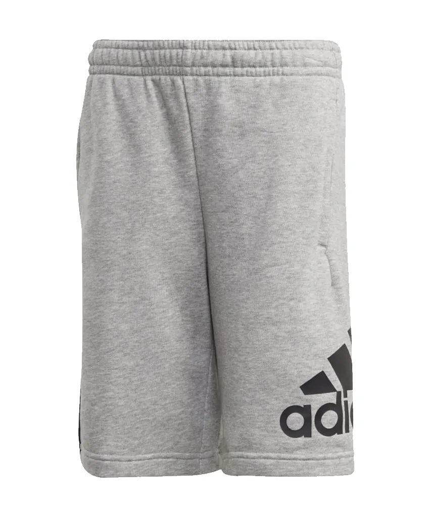 ADIDAS KIDS JB BADGE OF SPORT SHORTS - GREY