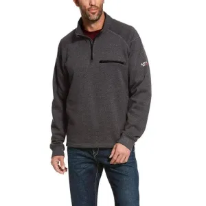 ARIAT - FR Rev 1/4 Zip Top, Charcoal Heather