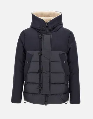 Blue Ecofur Men's Winter Jacket