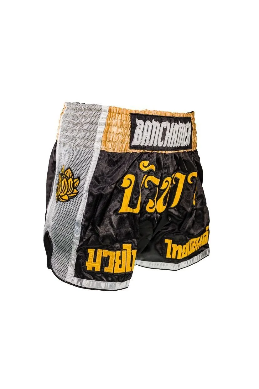 Buakaw ShortsBFG1-2 BLACK/GOLD/GREY