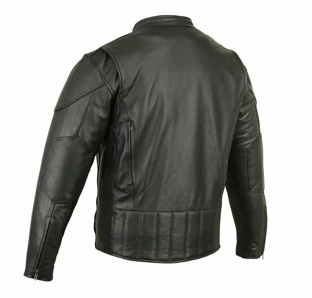 DS Men's Vented M/C Jacket w/ Plain Sides