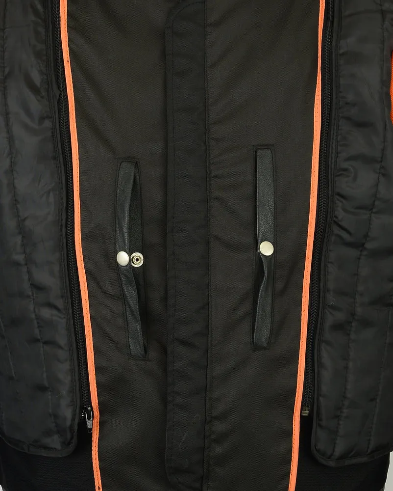 DS Men's Vented M/C Jacket w/ Plain Sides