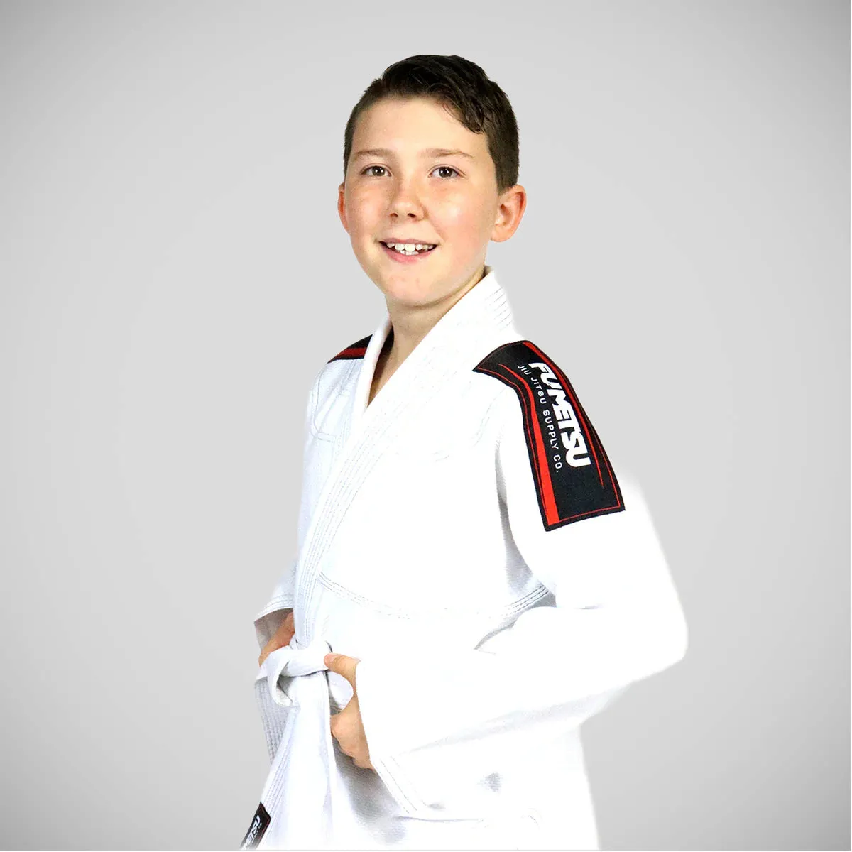 Fumetsu Kids Shield BJJ Gi White