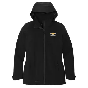 Ladies Chevrolet Gold Bowtie Eddie Bauer WeatherEdge Waterproof Jacket