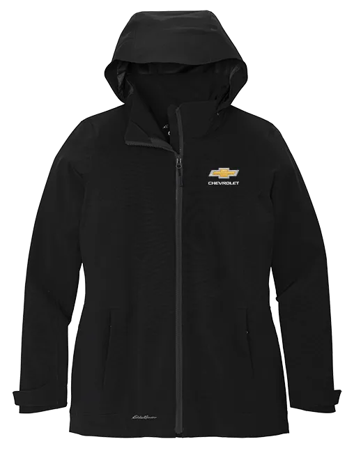 Ladies Chevrolet Gold Bowtie Eddie Bauer WeatherEdge Waterproof Jacket