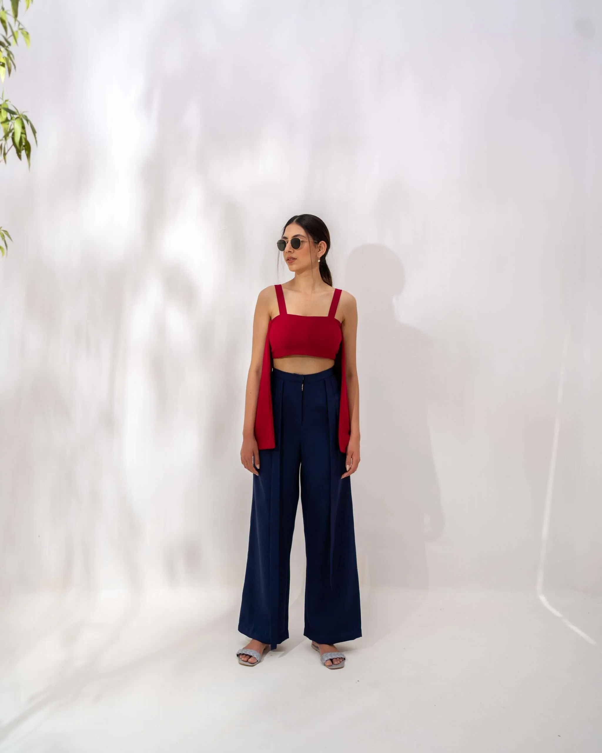 Ladies Office Evening Wear 2 Piece Pant set