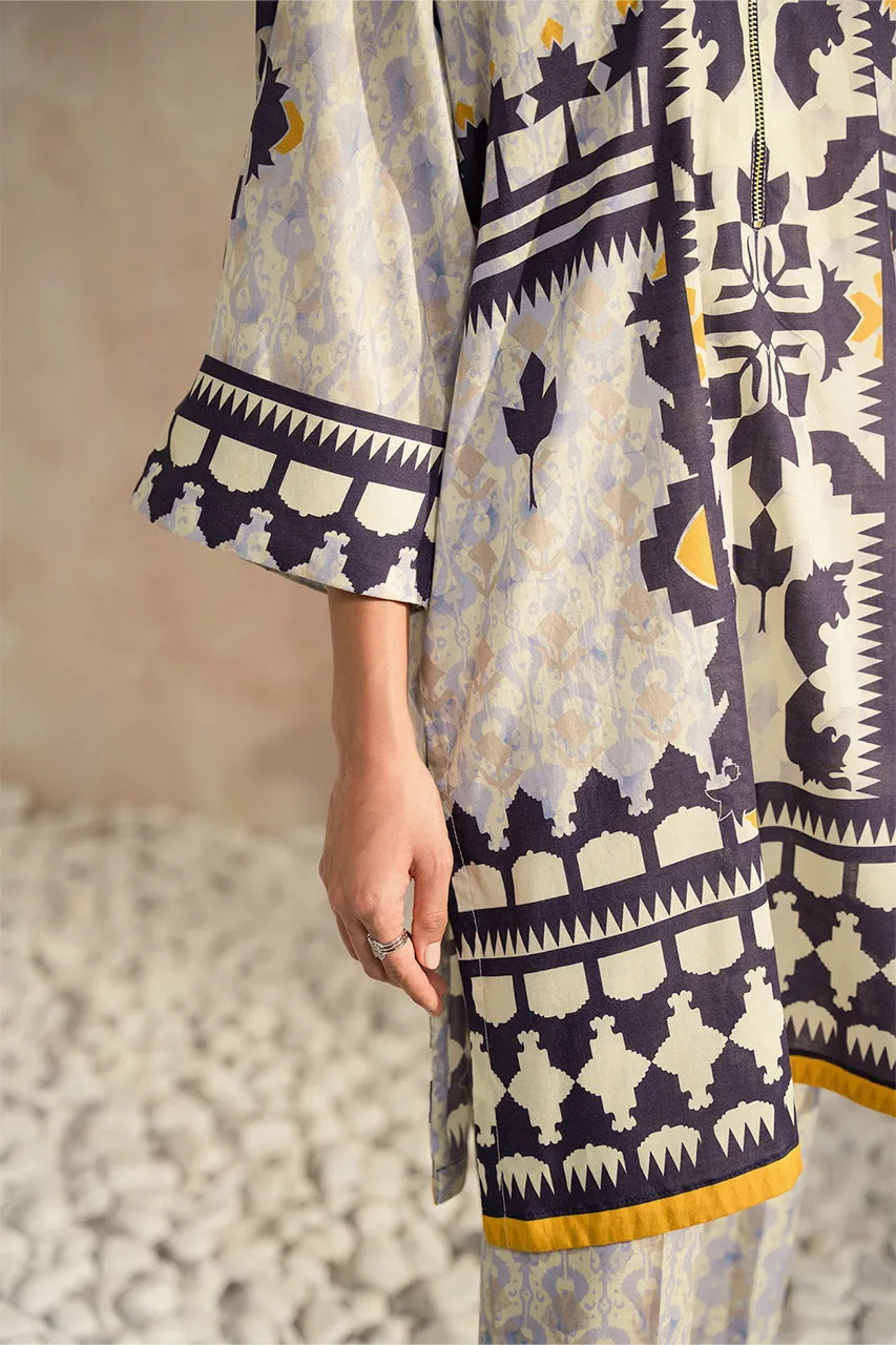Lawn Pret '24  - Colette Matching Set