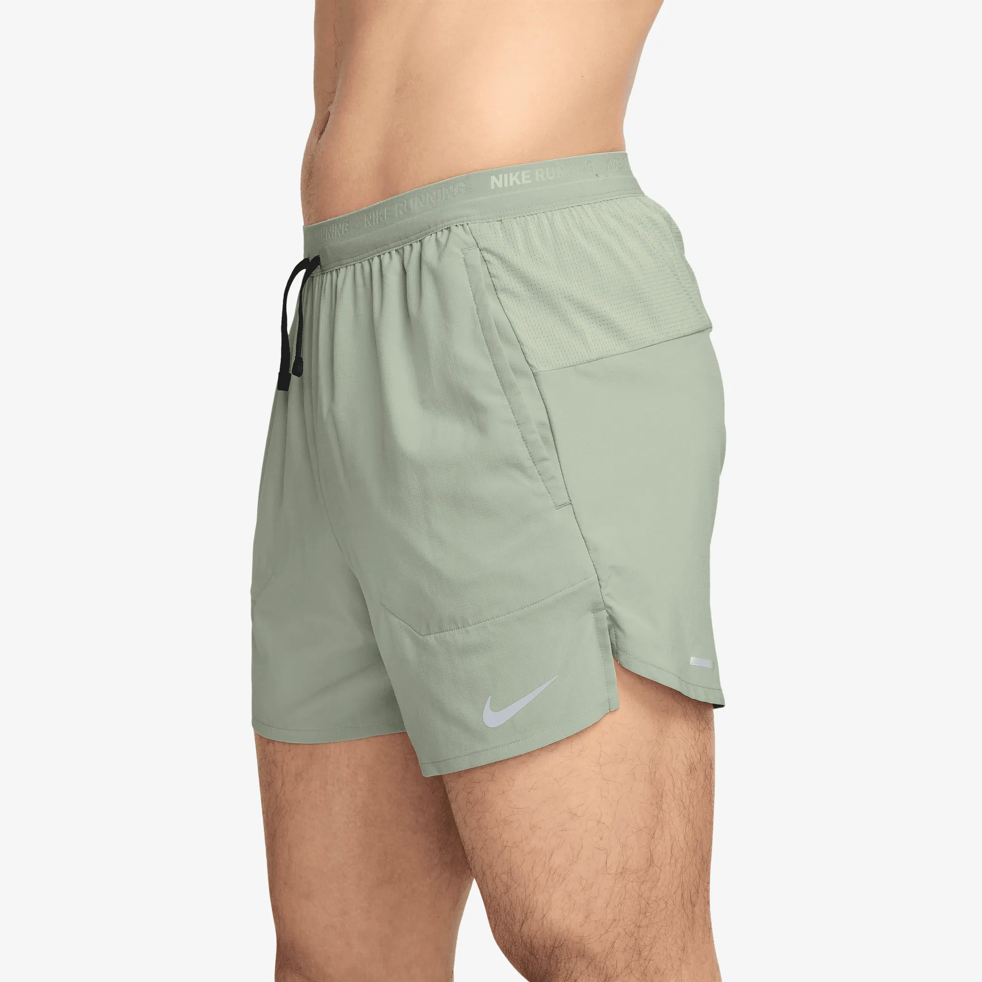 Men's DRI-FIT Stride 5" Shorts (370 - Jade Horizon/Black/Reflective Silver)