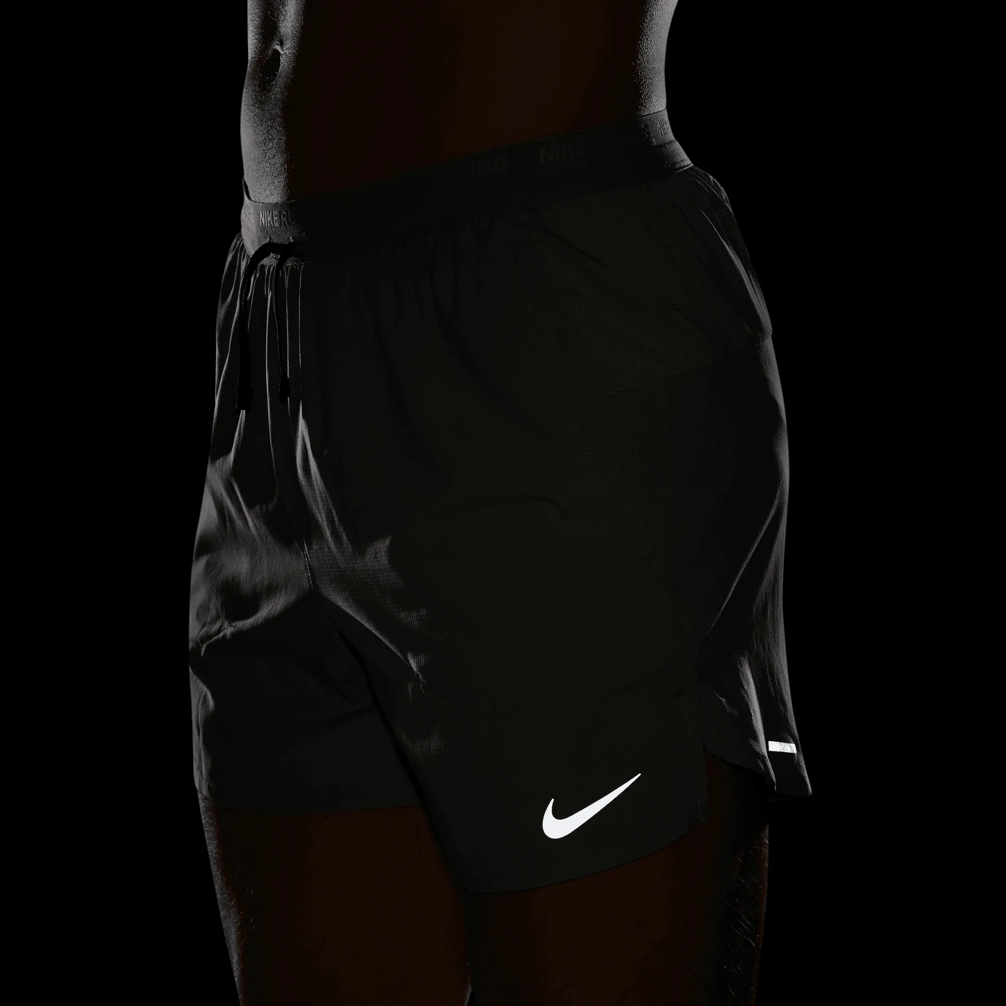 Men's DRI-FIT Stride 5" Shorts (370 - Jade Horizon/Black/Reflective Silver)
