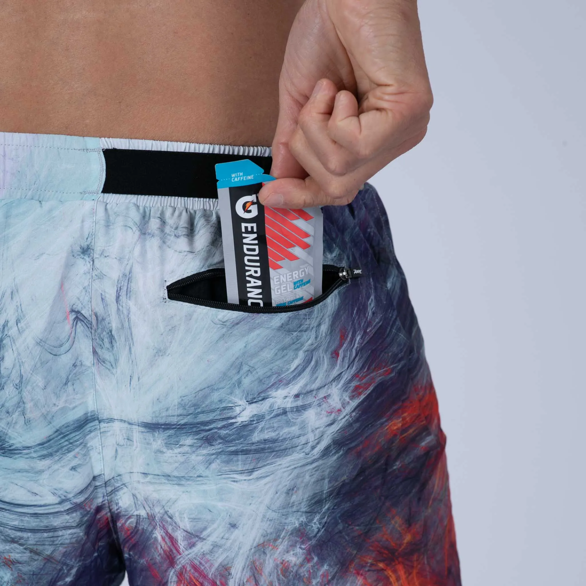 Mens LTD Run 7 Inch Short - Energy