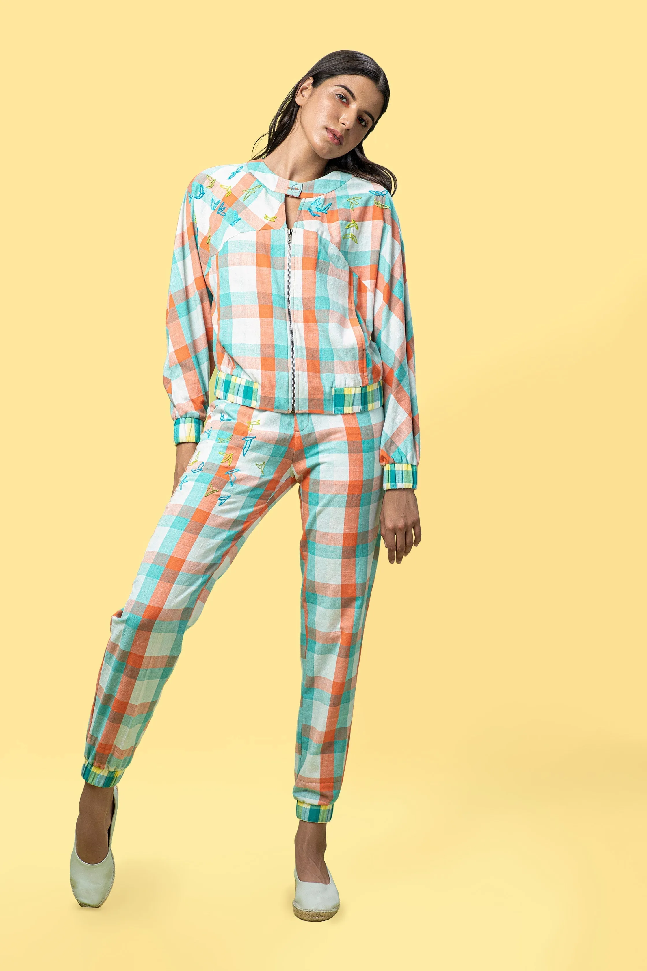 Multicolor Jogger Pants