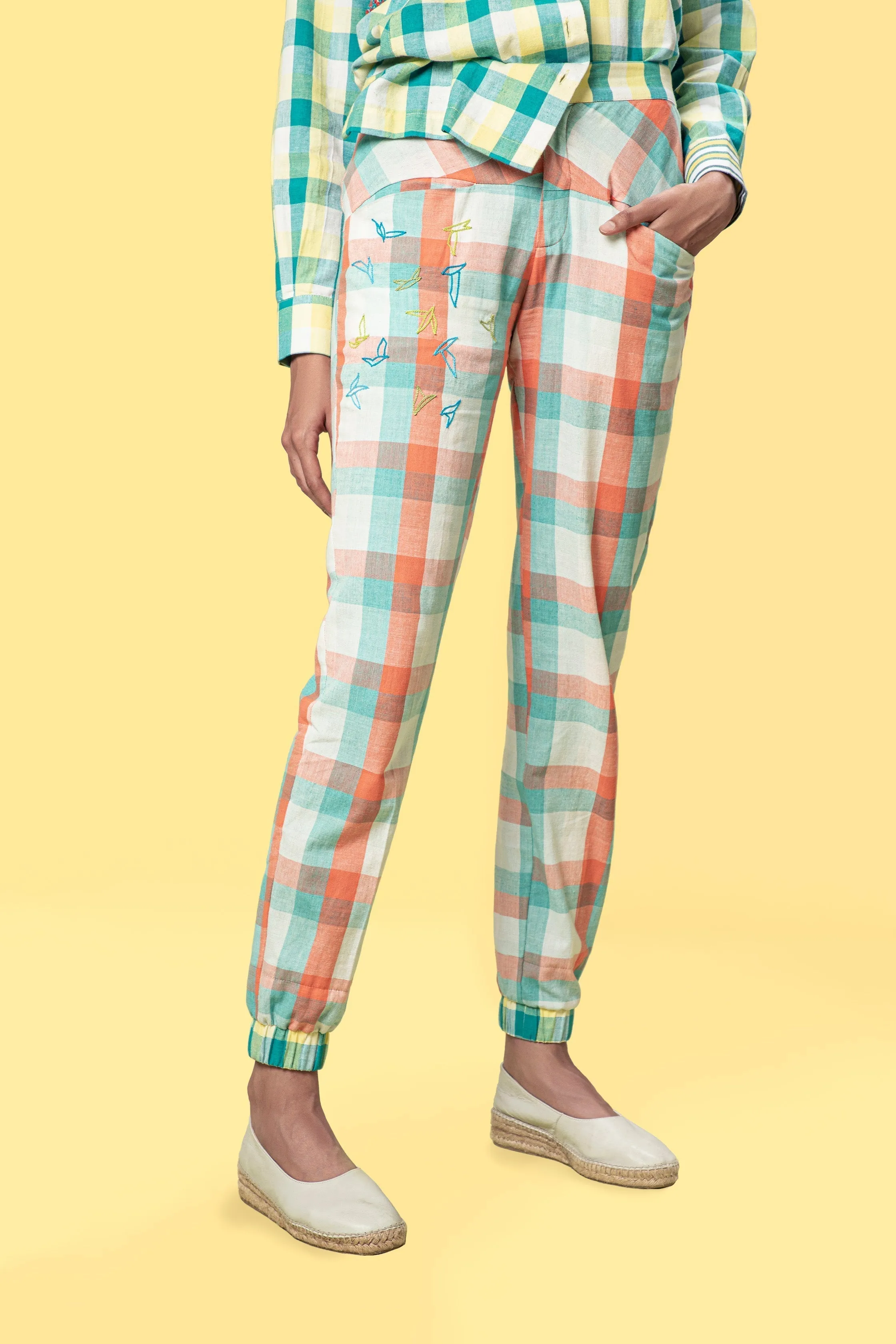 Multicolor Jogger Pants