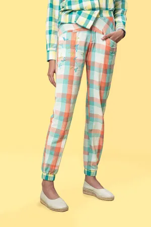 Multicolor Jogger Pants