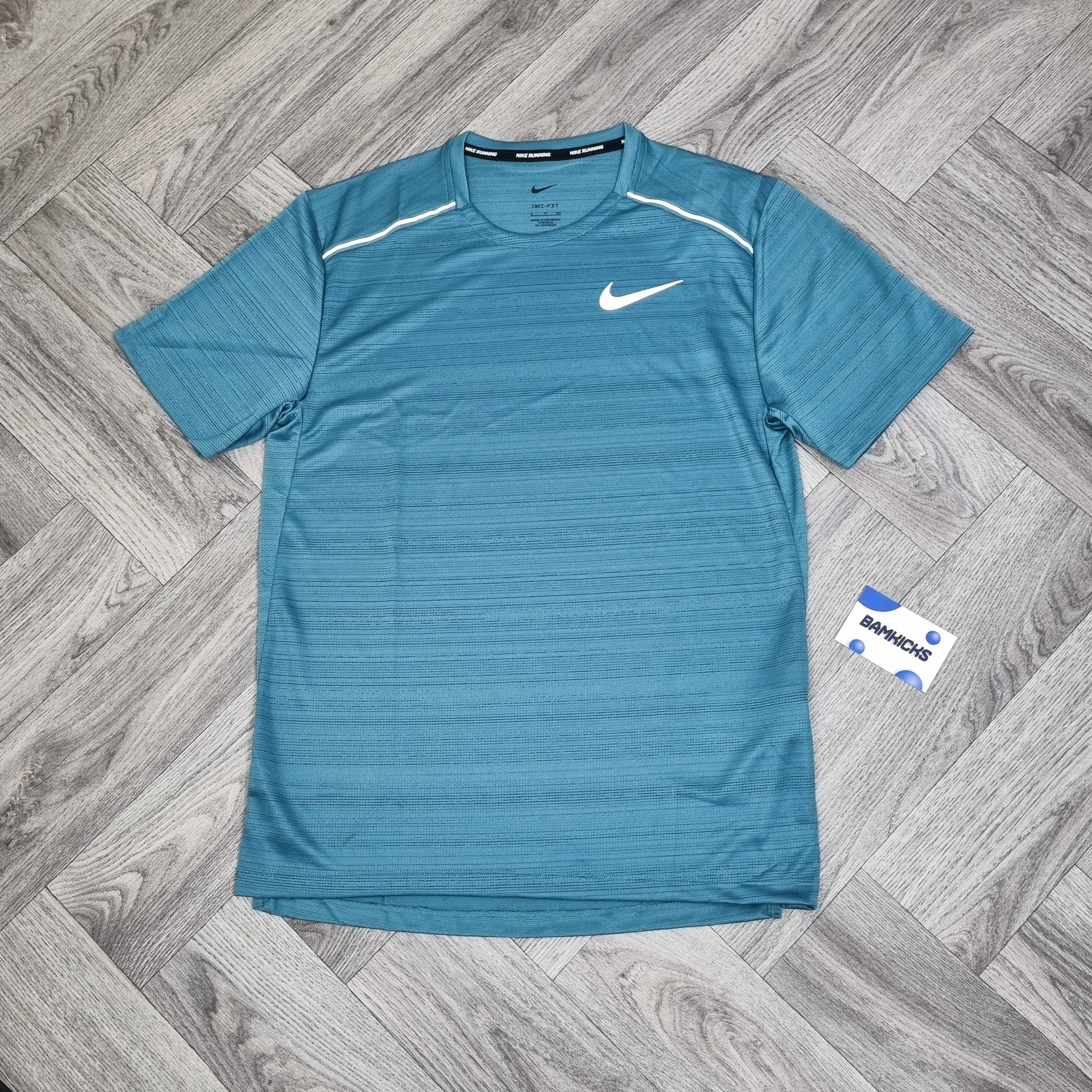 Nike Miler 1.0 T-Shirt & Flex Stride Shorts (7in) Mineral Teal Set