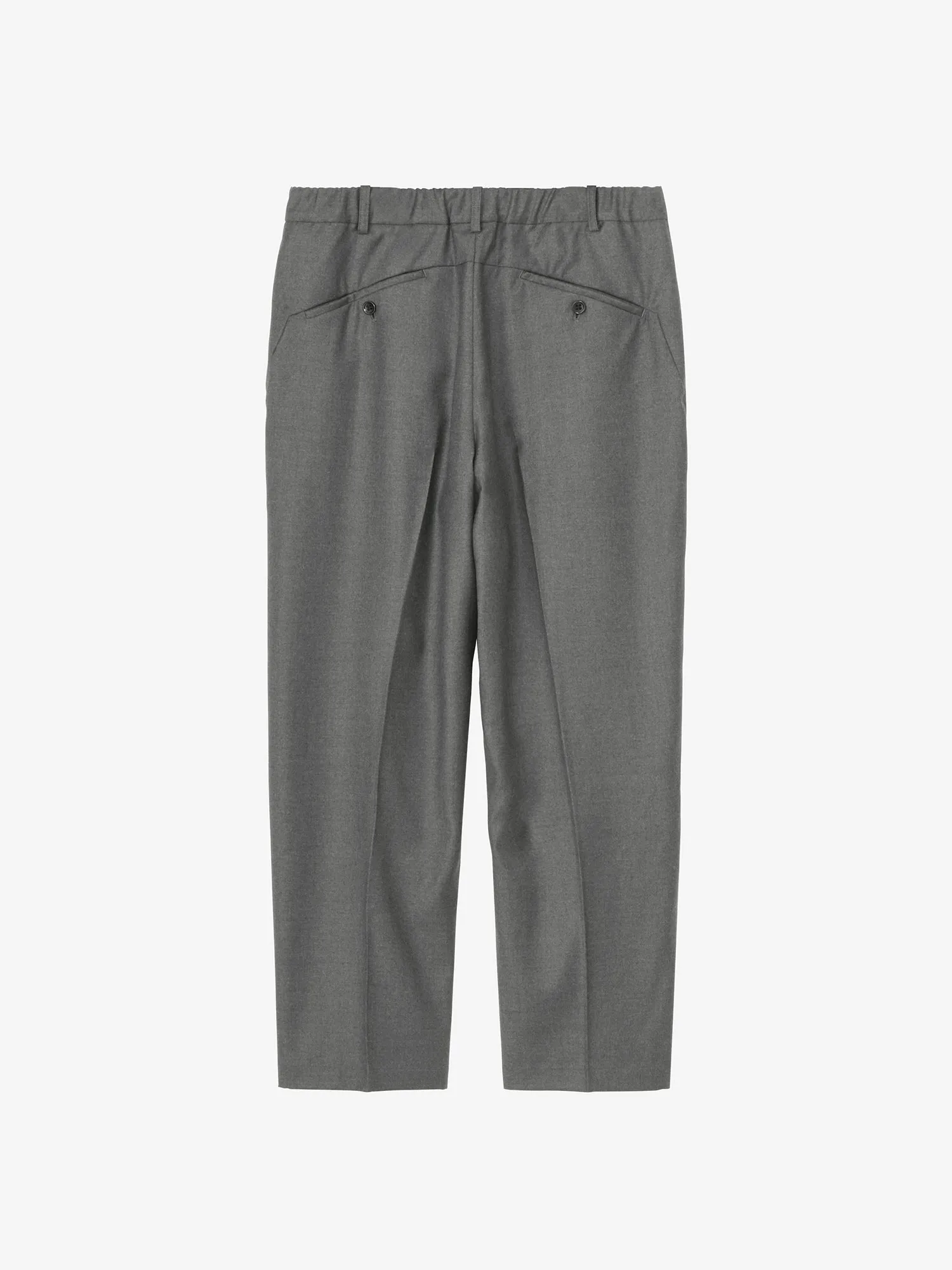 One Tuck Wool Relax Pants (Loro Piana)