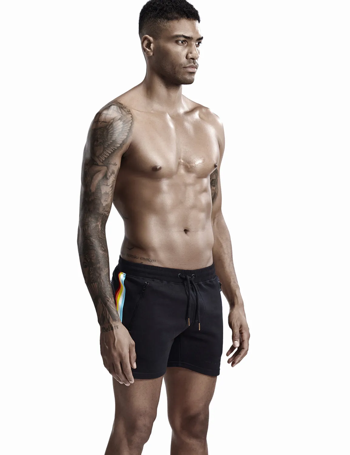 Rainbow Stripes Shorts 0501