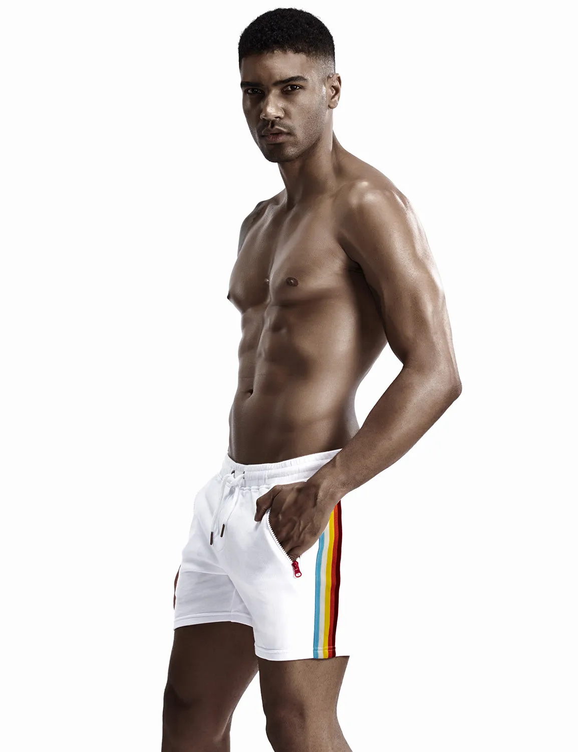 Rainbow Stripes Shorts 0501