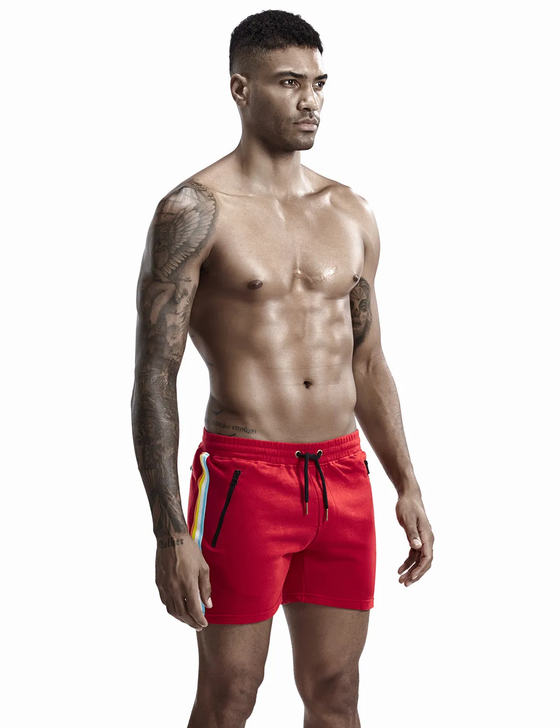 Rainbow Stripes Shorts 0501