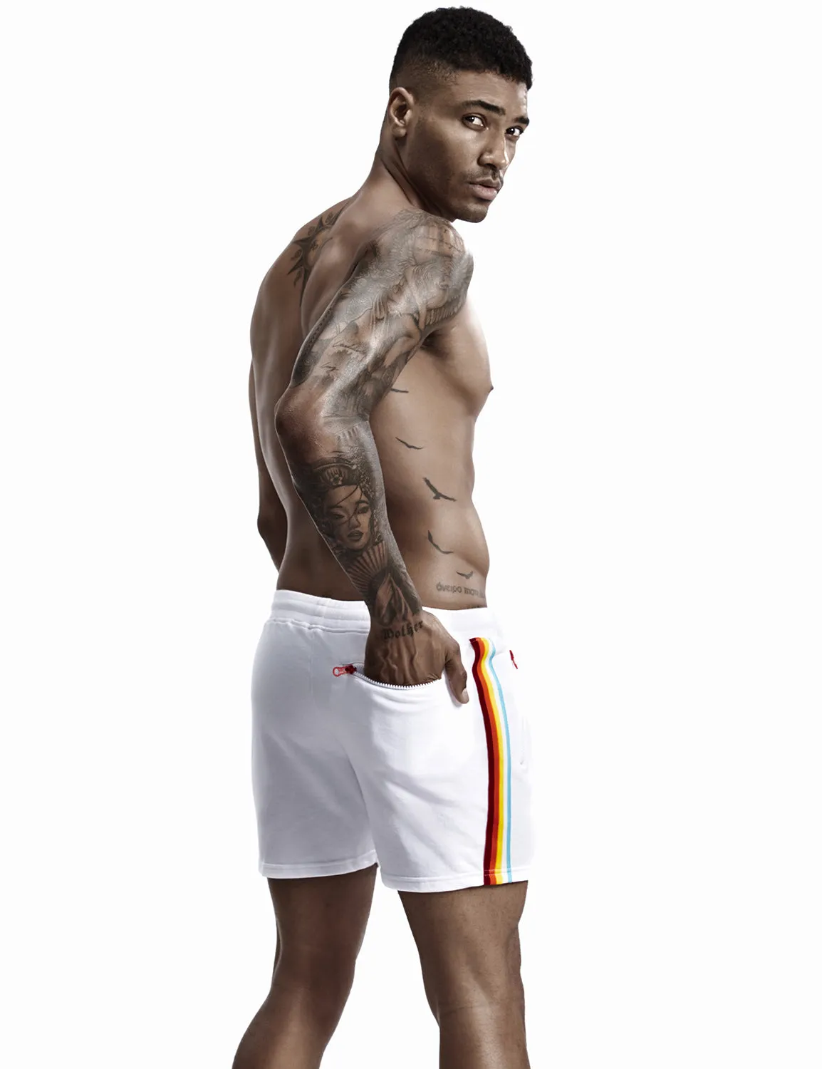 Rainbow Stripes Shorts 0501