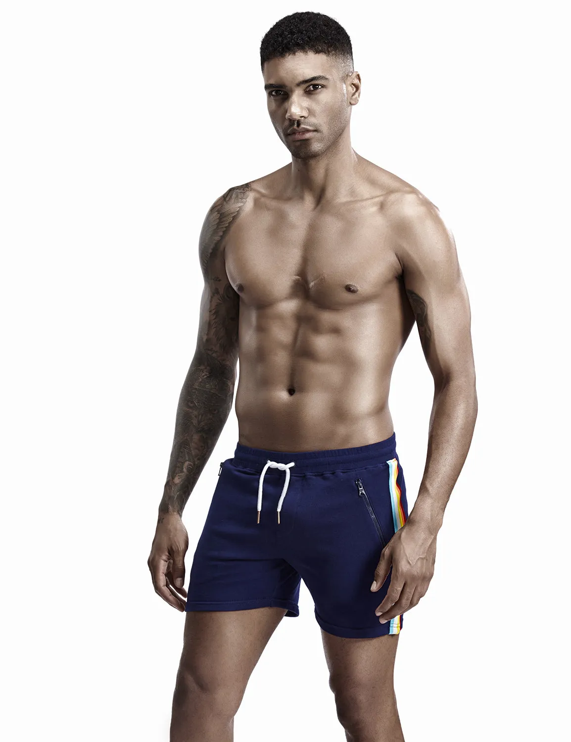 Rainbow Stripes Shorts 0501