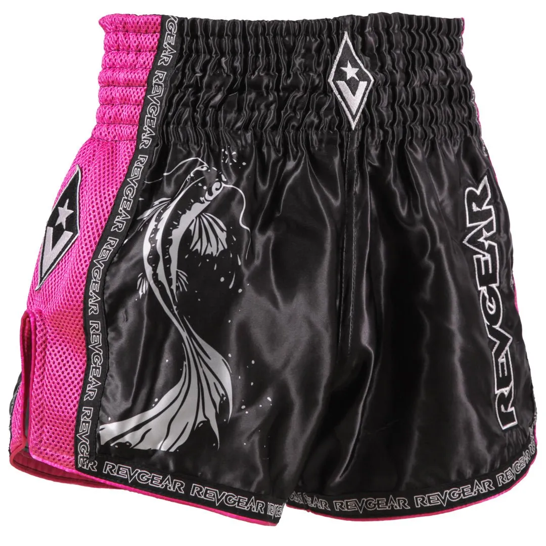Revgear Koi Black Thai Shorts