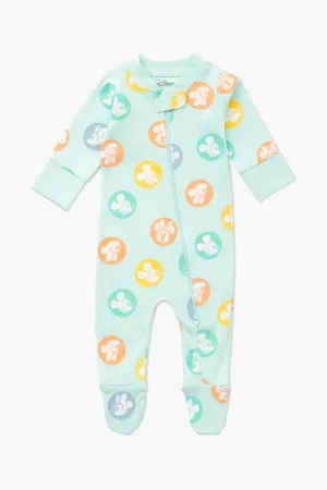 SALE - One-Piece Baby Footed Pajamas_Summer Mickey   Minnie
