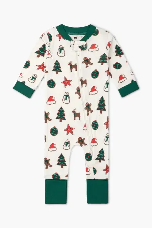 SALE - One-Piece Baby Pajamas_Christmas Cookies