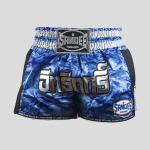 Sandee Supernatural Power Thai Shorts Blue/Black