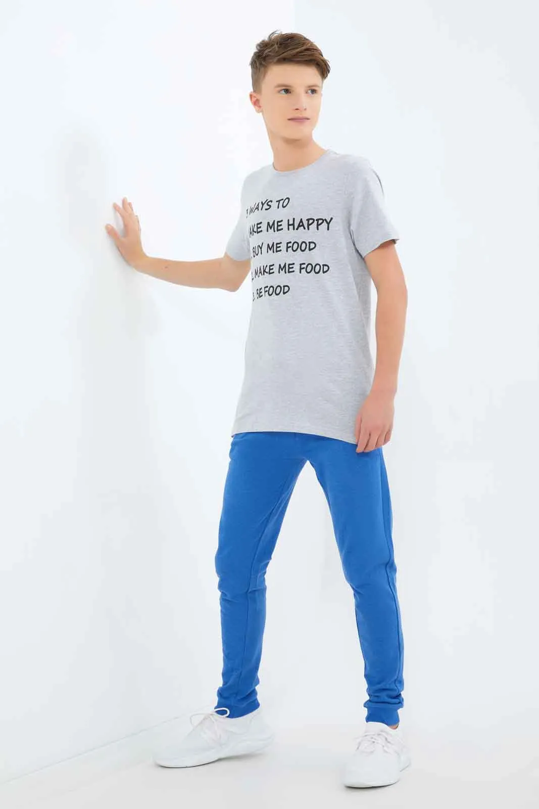 Senior Boys Blue Active Pant