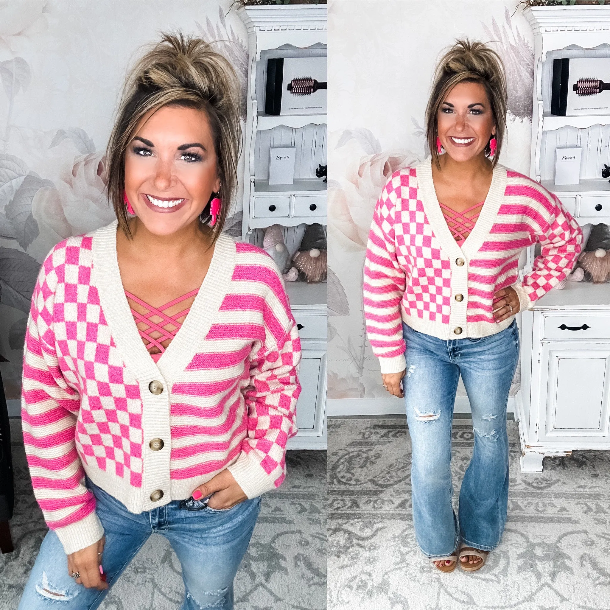 Sweetest Fortune Cropped Cardigan