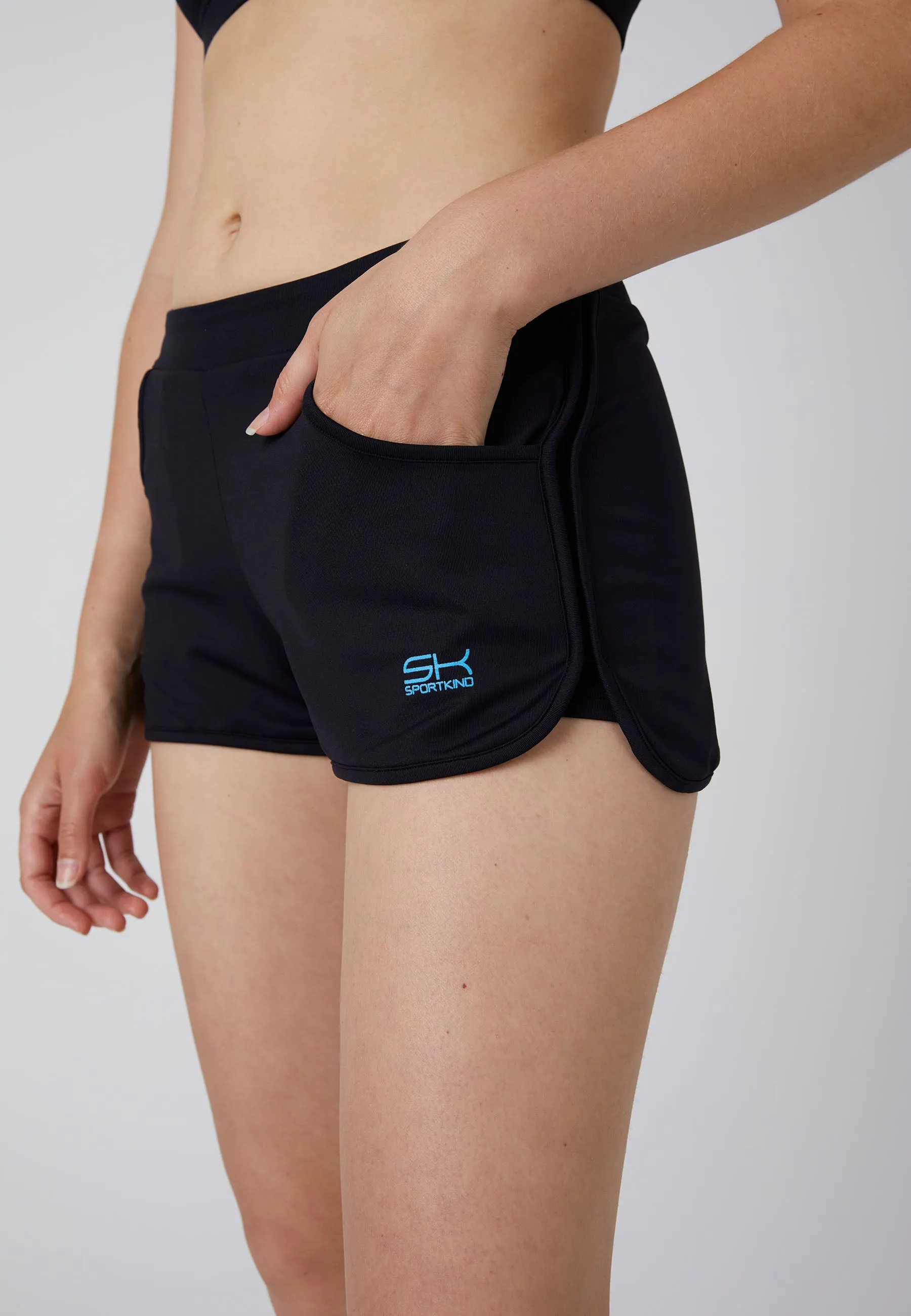 Tennis 2-in-1 Shorts, black