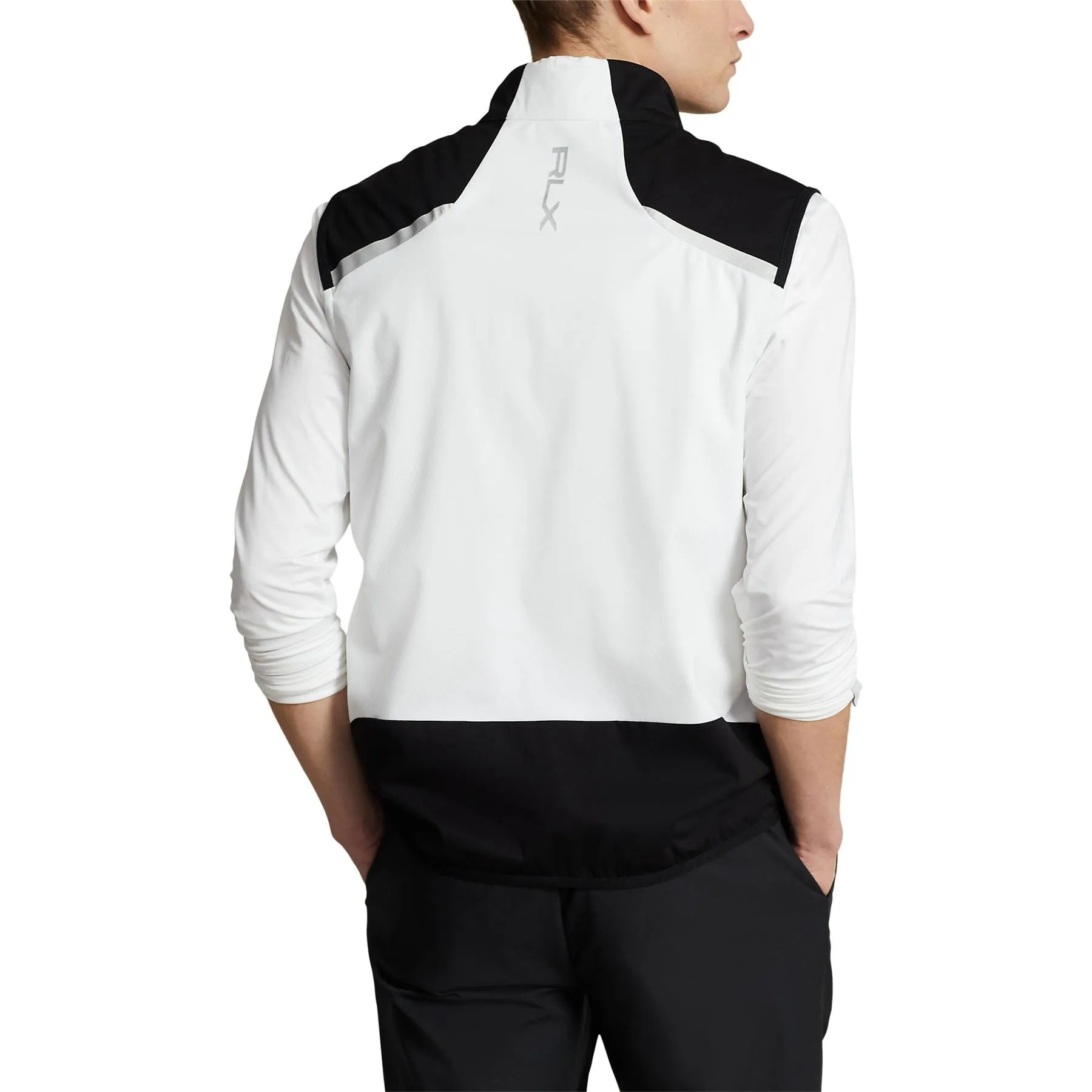 Water-Repellent Packable Vest Ceramic White Multi - SS24
