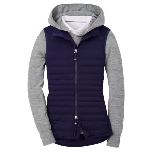 Womens Fuse Hybrid Vest Navy - 2025
