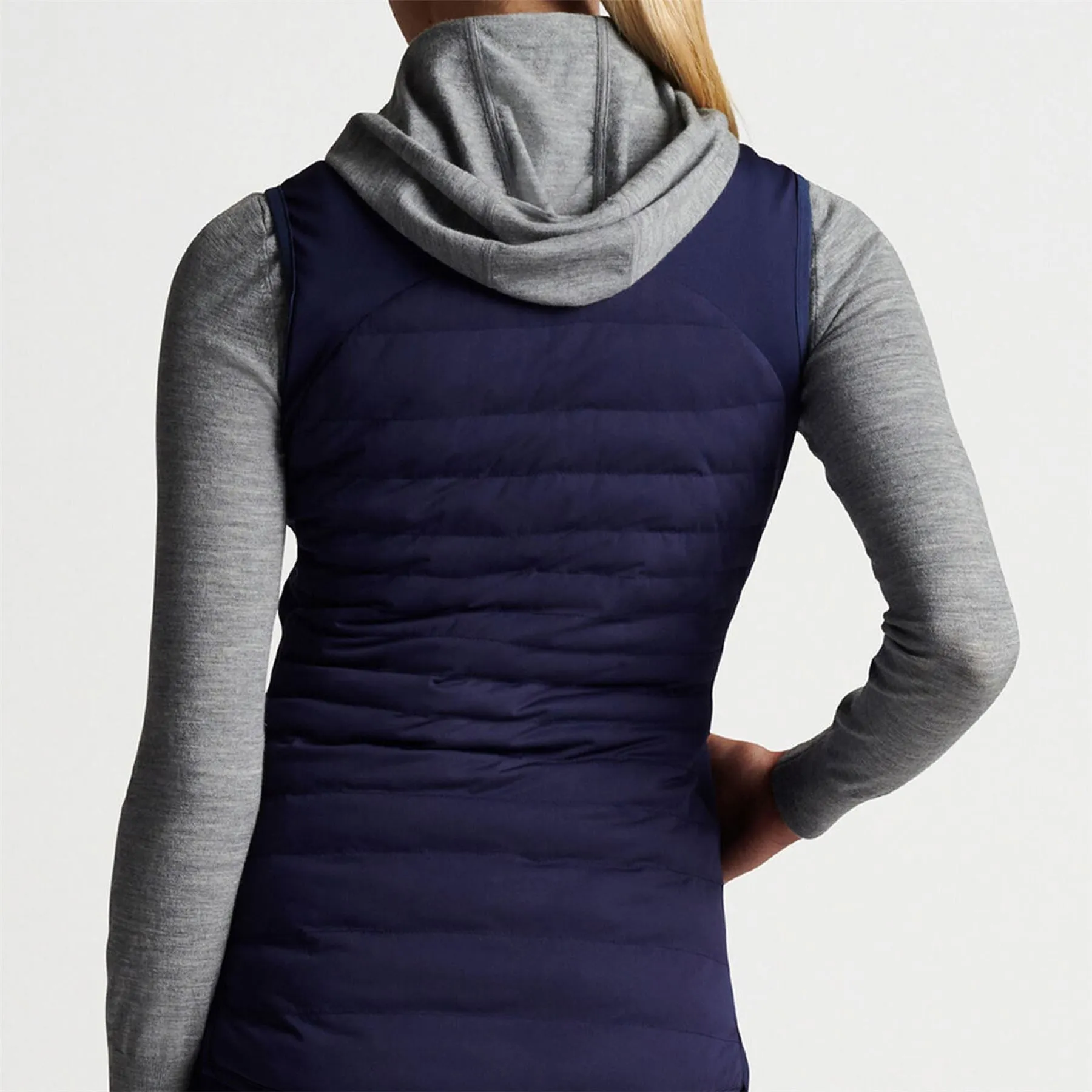 Womens Fuse Hybrid Vest Navy - 2025
