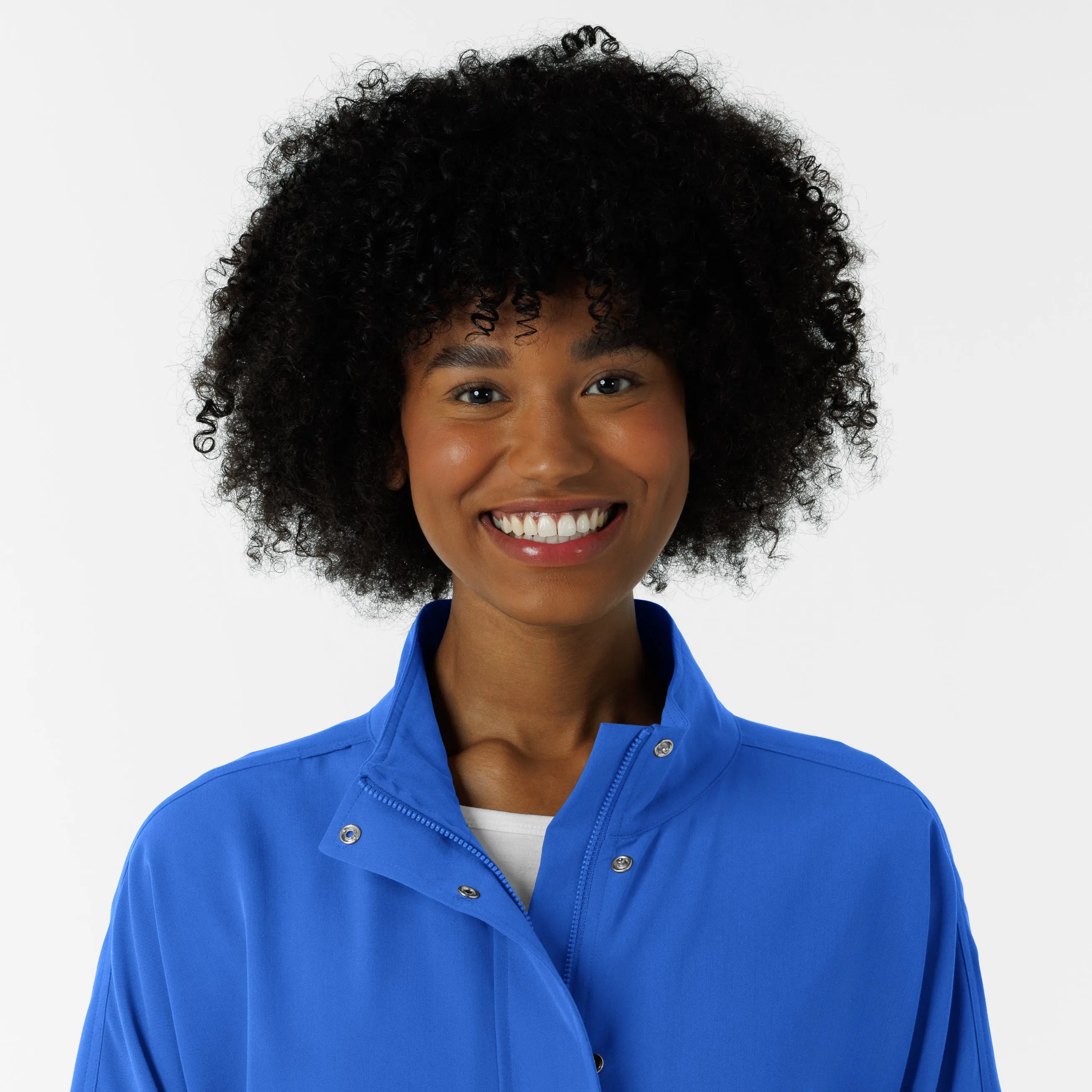 Women's Germs Happen Packable Scrub Jacket - Royal