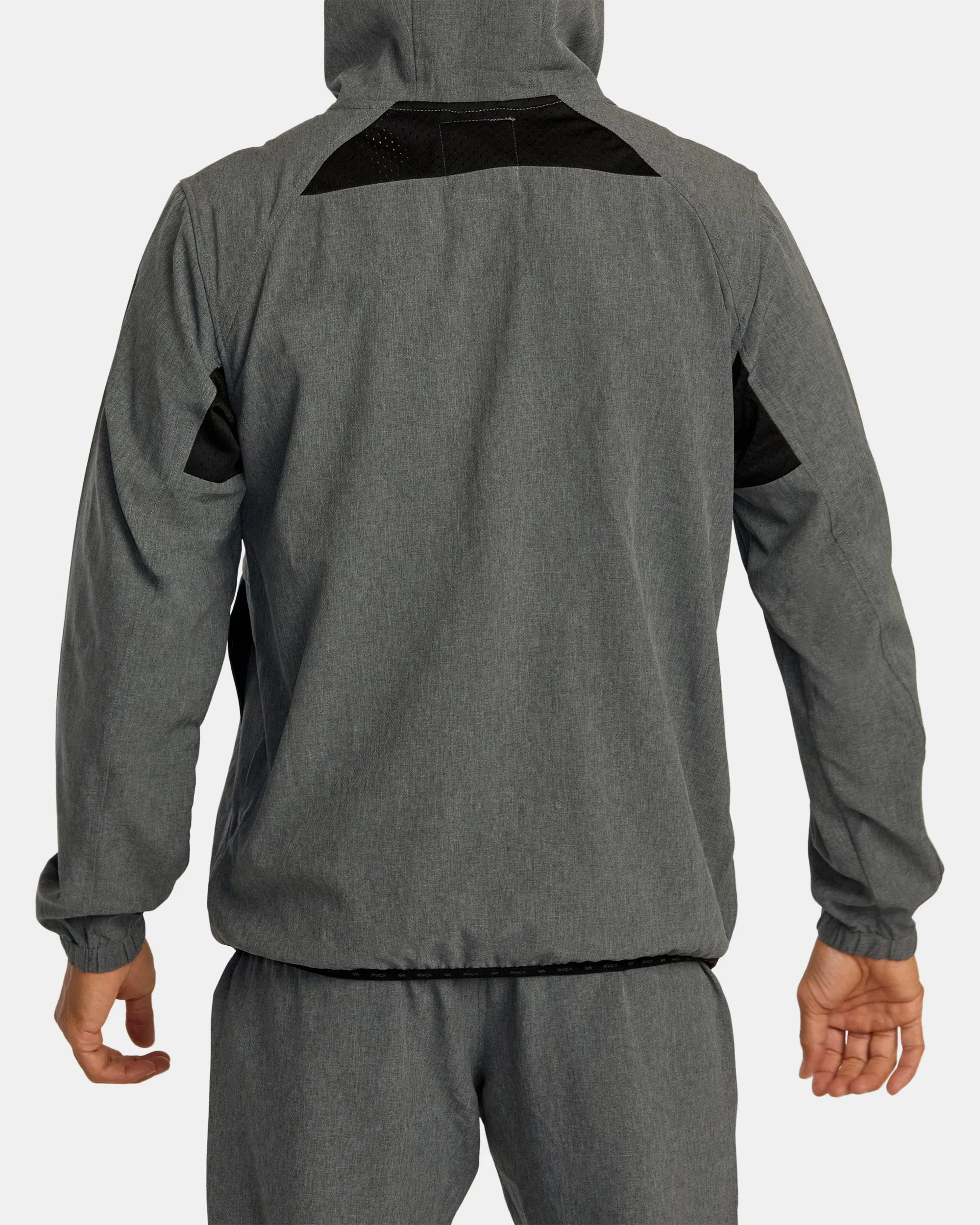 Yogger Zip-Up Hooded Jacket II - Charcoal Heather